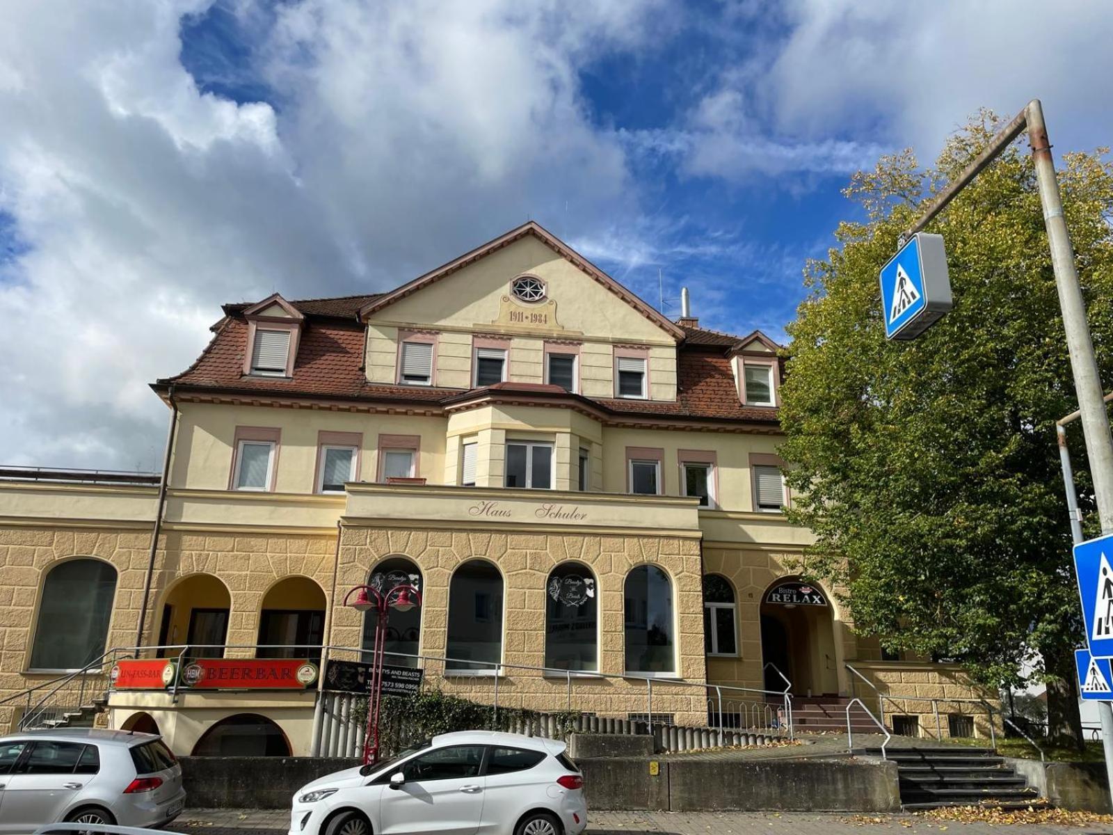 Ferienwohnung Schulerhaus Stetten am Kalten Markt Exterior photo